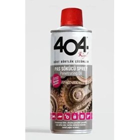 Resim 404 Pas Sökücü Sprey Tüm Yüzeylerde Kullanım İçin Etkili 400 ml 