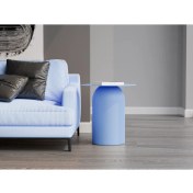 Resim Echo Furniture Laurel Tablalı Gök Mavi Sehpa 