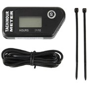 Resim Synodicmonth Motosiklet Hız Saati Ölçer Endüktif Lcd Dijital Toplam Saat Ölçer Motosiklet, Atv, Biçme Makinesi, Kamyon, Tekne İçin 