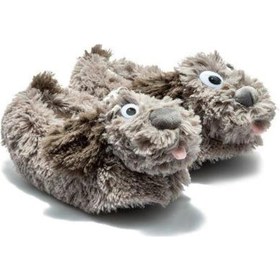 Resim Twigy Malti AA0654 Kadın,Garson Boy Hayvanlı Panduf Gri 33/38 Gri 