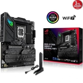 Resim Asus Rog Strıx B860-F Gamıng Wıfı-7 Ddr5 HDMI Dp Pcıe 5.0 1851P Atx 