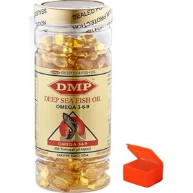 Resim Dmp Omega 3-6-9 Balık Yağı 1000 Mg 200 Softgel Hap Kutusu 