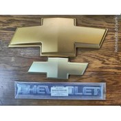 Resim Chevrolet Captiva C100 Ön Arması + Captiva Bagaj Arması + Chevrolet Yazı 3adet Set Captiva 2007-2011 