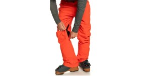 Resim Quiksilver Estate Pt Erkek Turuncu Snowboard Pantolonu EQYTP03146-30089 