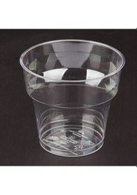 Resim Plastik Kristal Bardak 25 Adet 