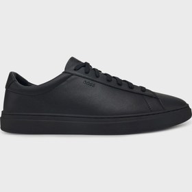 Resim BOSS Logolu Deri Sneaker Ayakkabı Erkek AYAKKABI 50552853 005 