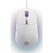 Resim Steelseries Rival 3 Gen 2 Ssm62516 Optik 6 Tuş 8500dpı Beyaz Cmcmstl0016 Rival 3 