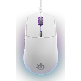Resim Steelseries Rival 3 Gen 2 Ssm62516 Optik 6 Tuş 8500dpı Beyaz Cmcmstl0016 Rival 3 