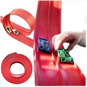 Resim Oyuncak Arabalar İçin Yüksek Hızlı Pist 4m Turbo Yarış Seti 