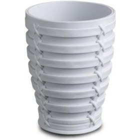 Resim Primanova Palm Beyaz Sıvı Sabunluk Katı Sabunluk Diş Fırçalık Set 