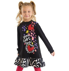 Resim Denokids Mshb&g Zebra Kalpli Kız Çocuk Elbise Renkli Çok Renkli 