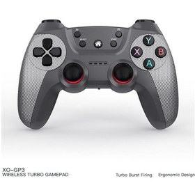 Resim Xo Gp3 Turbo Özellikli Kablosuz Gamepad - Pc Ps3 Android Uyumlu Seri Atış Modu 