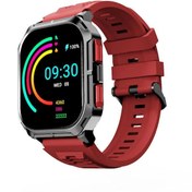 Resim HiFuture Ultra3 Bluetooth 5.2 IP68 Su Geçirmez 2.01 inç Always On Display Nabız Spor Kan Oksijen Takibi iOS&Android Uyumlu Akıllı Saat 52mm Kırmızı 