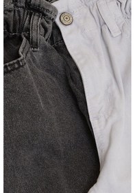 Resim Escabel Kız Çocuk Jean Pantalon Beli Lastikli 5-14 Yaş, Karışık Renk-karışık Renk Çok Renkli 