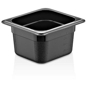Resim GastroPlast Gn1/6-150 Mm Polikarbon Gastronom Küvet, Siyah 