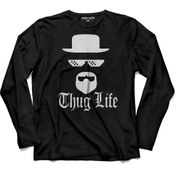 Resim Kendim Seçtim Breaking Bad Thug Life Uzun Kollu Tişört Baskılı Çocuk T-shirt 