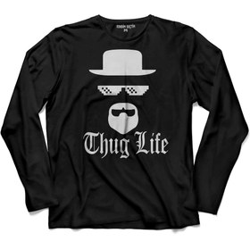 Resim Kendim Seçtim Breaking Bad Thug Life Uzun Kollu Tişört Baskılı Çocuk T-shirt 