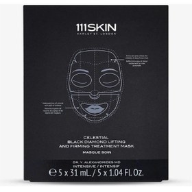 Resim 111skın Celestial Black Diamond Lifting & Firming Face Mask Göz Maskesi 