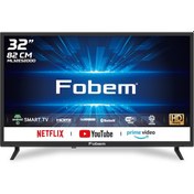 Resim Fobem ML32ES2000 32" 81 Ekran Uydu Alıcılı HD Ready Smart LED TV 