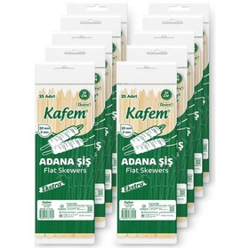 Resim Kafem Adana Çöp Şiş Ekstra 35 CM 25 Li x 10 Paket 