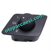 Resim Polo Hatchback 2002-2009 Ayna Kumanda Dügmesi (10 Fis) 324462010 