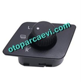 Resim Polo Hatchback 2002-2009 Ayna Kumanda Dügmesi (10 Fis) 324462010 