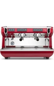 Resim Horecamark Nuova Simonelli Appia Life Tall Cup Tam Otomatik Espresso Kahve Makinesi 2 Gruplu Kırmızı 