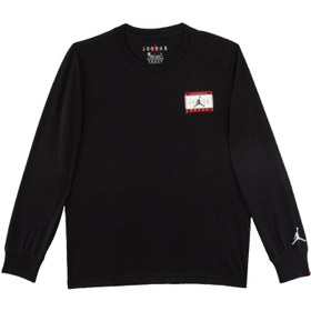 Resim Jordan Kids Jdb Ajb Label Ls-tee Erkek Çocuk Siyah Sweatshirt 
