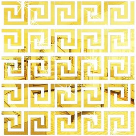 Resim Qingmipy Akrilik Ayna Yüzeyli Duvar Dekor Sticker, Uv Baskılı, Mat Kaplama, Altın Ve Gümüş Renk Seçenekleri, 30'lu Paket 