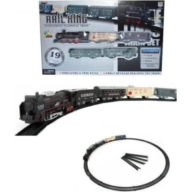 Resim Berat Toys Berattoys Pilli Tren Oyuncak Tren Seti 19 Pcs Klasik Tiren Raylı Tren Seti 