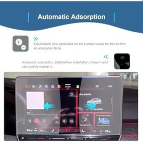 Resim Volkswagen Golf ile uyumlu Impression 2024 2025 Model 10.3 inç Multimedya Navigasyon 9H Nano Ekran Koruyucu 