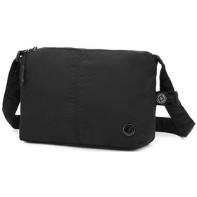 Resim Smart Bags Siyah Ultra Hafif Kumaş Orta Boy Günlük Kadın Omuz Ve Çapraz Çanta 
