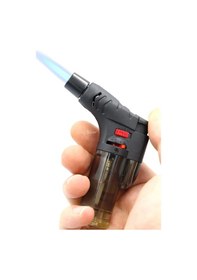 Resim 1500 Derece Depolu Doldurulabilir Pürmüz Çakmak Siyah 