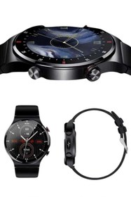 Resim shopwave Amoled Ekran Metal Deri Silikon Kordonlu Uyku ve Sağlık Takibi 