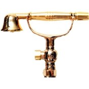 Resim Altın Duş Spiral Takımı Hortumu Ve Duş Başlığı Pirinç. Diğer 