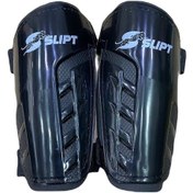 Resim Çift Cırtlı Futbol Tekmeliği - Yetişkin Ve Çocuklar İçin M Siyah 