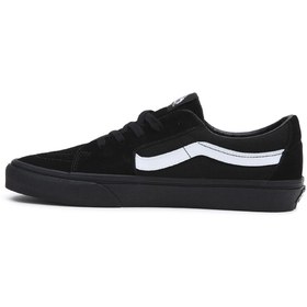 Resim Vans Siyah Kadın Süet Lifestyle Ayakkabı VN0A5KXDBZW1 UA SK8-Low 