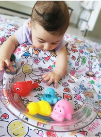 Resim Yorni 145x150cm ,boyama,bebek Odası,halı Için Sıvı Geçirmez Oyun Örtü 