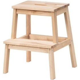 Resim IKEA BEKVAM BASAMAKLI MUTFAK TABURE MERDİVEN KAYIN 