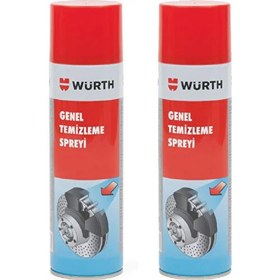 Resim Würth Fren Balata ve Genel Temizleme Spreyi 2x 500 ml 