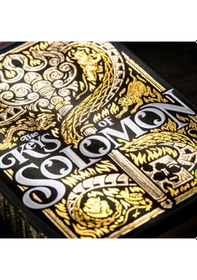 Resim Twpcc The Keys Of Solomon Golden Grimoire Premium Oyun Kağıdı Limited Edition Koleksiyonluk İskambil Kartları 