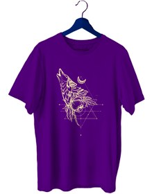 Resim BLUU Wolfou Spor T-shirt Bisiklet Yaka 