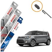 Resim Kia Soul Muz Silecek Takımı Ön Arka Bosch Aeroeco 2010-2020 