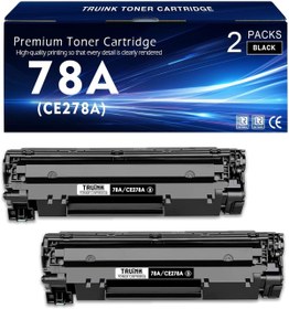 Resim HP CE278A Toner P1606DN M1536 MFP M1536DNF P1560 P1566 P1606 Printer Ink.(2 Black)*YA-DE TONER* 