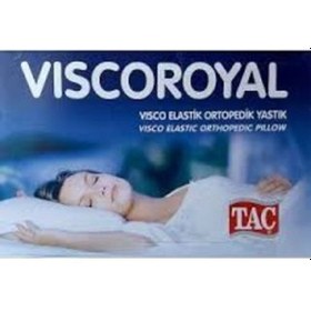Resim Taç Yastık Taç Viscoroyal Yastık Taç Visco Royal Ortopedik Yastık 