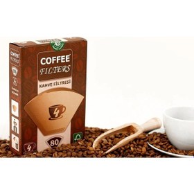 Resim Coffee Filters 4 Numara Kahve Filtresi 4 x 80'li 