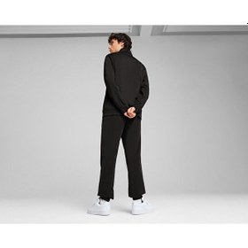 Resim Puma Ess Poly Suit Erkek Günlük Eşofman Takımı 68484701 Siyah Siyah 