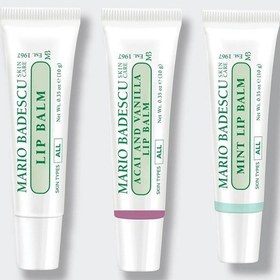 Resim Mario Badescu Dudak Balmı Üçlü Set 3x10gr 