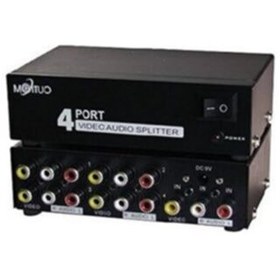 Resim Platoon 4 Port Audio Video Çoklayıcı Splinter 