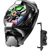 Resim Mingchengheng Telefon Soğutucusu,Cep Telefonu Soğutucusu,Geri Klip Cep Telefonu Radyatörü - Oyunlar için Yarı İletken Cep Telefonu Radyatörü, Telefon için Taşınabilir RGB Soğutma Fanı 